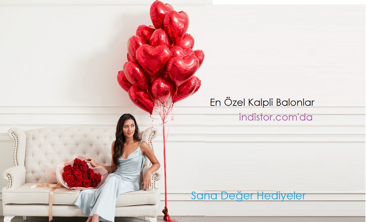 Hediye Kalpli Balon